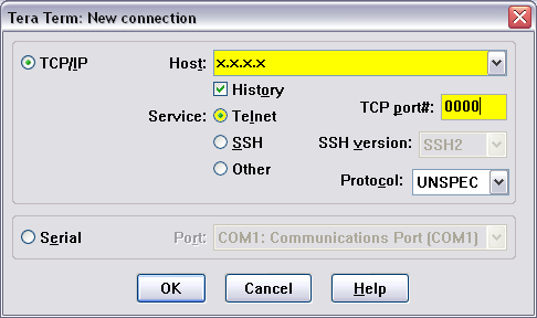 windows 10 rs232 terminal